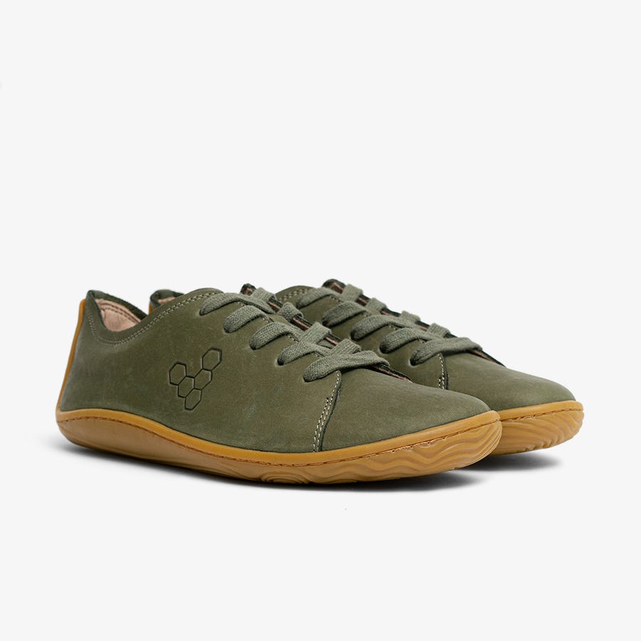 Vivobarefoot Addis Trailschoenen Dames Groen | Nederland 0164ILHS